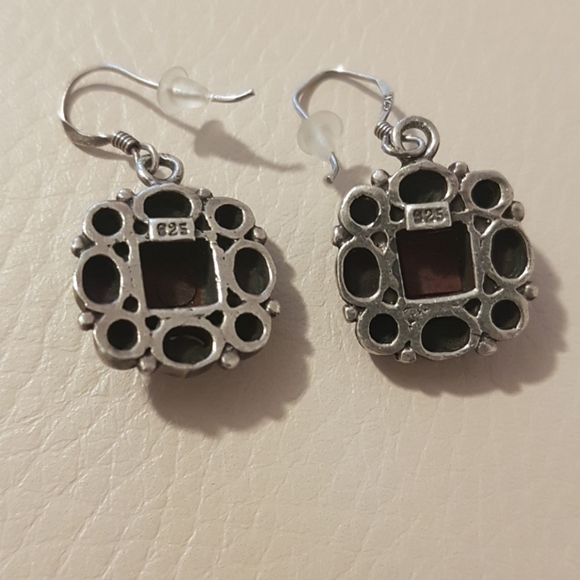 Sterling silver earrings - Picture 2 of 5